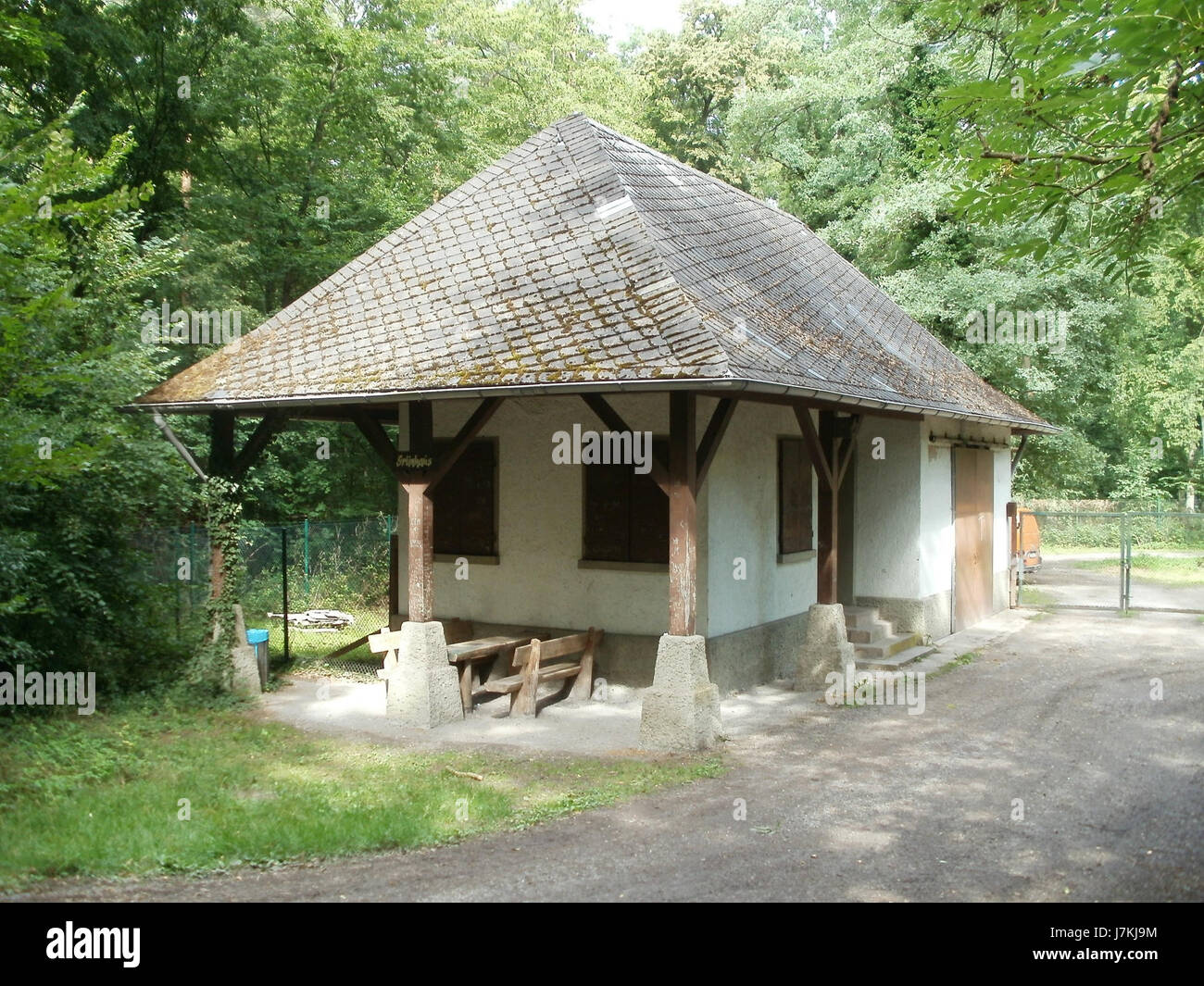 Gruenhaus 20110623Oftersheim Banque D'Images
