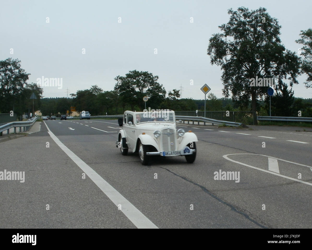 Le Bertha Benz Fahrt, également connu sous le nom de Bertha Benz's Journey, a eu lieu le 25 juin 1888, lorsque Bertha Benz a conduit le premier voyage automobile longue distance de Mannheim à Pforzheim, marquant une étape importante dans l'histoire de l'automobile. Banque D'Images