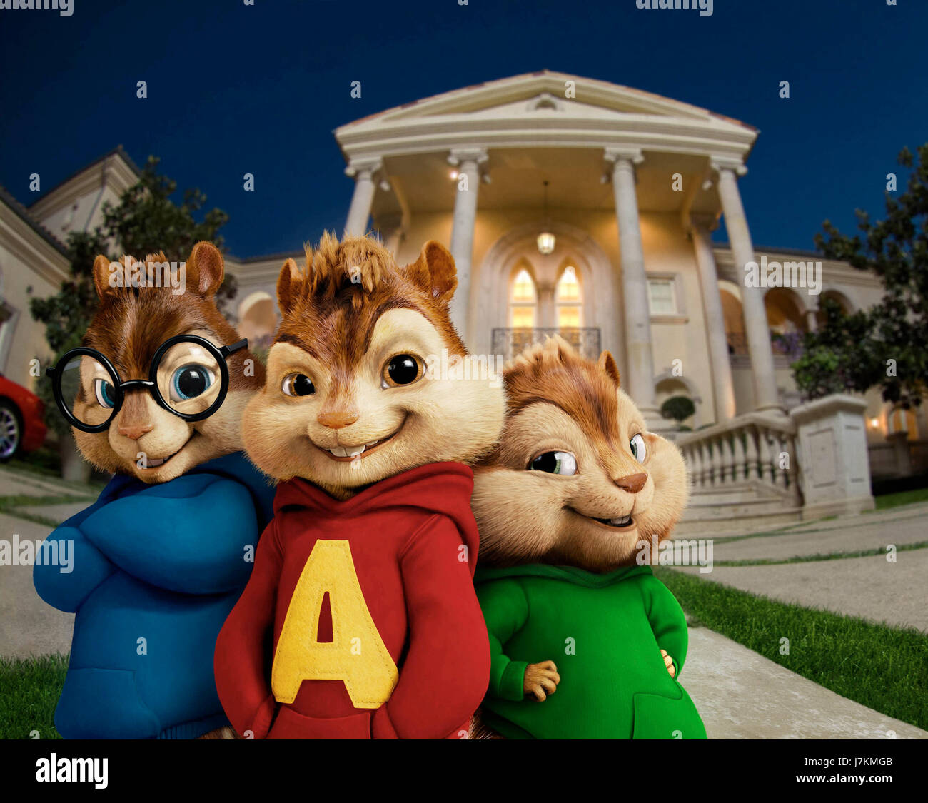 ALVIN ET LES CHIPMUNKS (2007) TIM HILL (DIR) 20E SIÈCLE COLLECTION FOX/MOVIESTORE LTD Banque D'Images