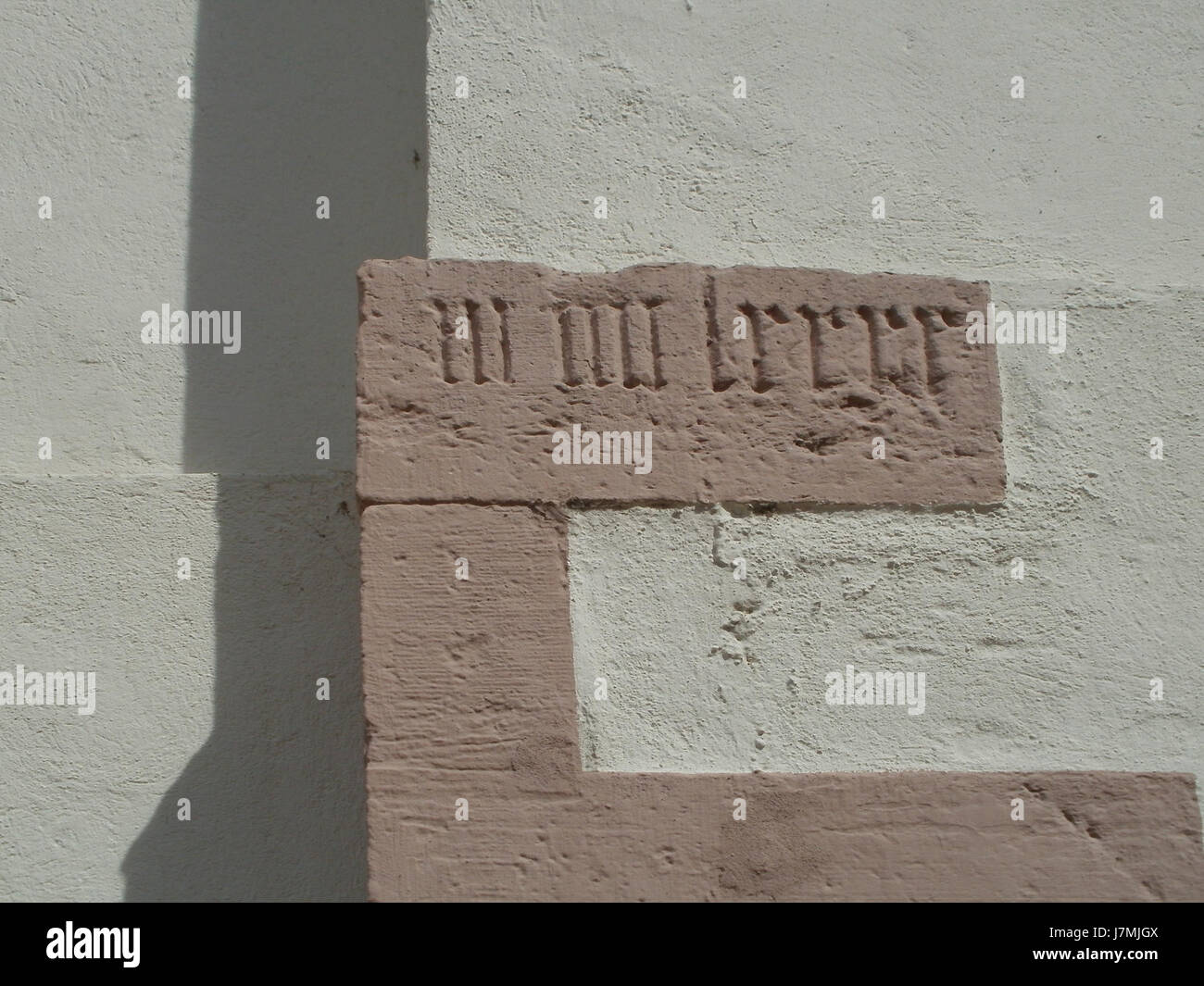 Une référence à une date, le 30 juillet 2011, et à un Christophorus, vraisemblablement liée à un événement organisé au Hockenheimring, un célèbre circuit automobile en Allemagne. Christophe est souvent représenté comme le saint patron des voyageurs. Banque D'Images