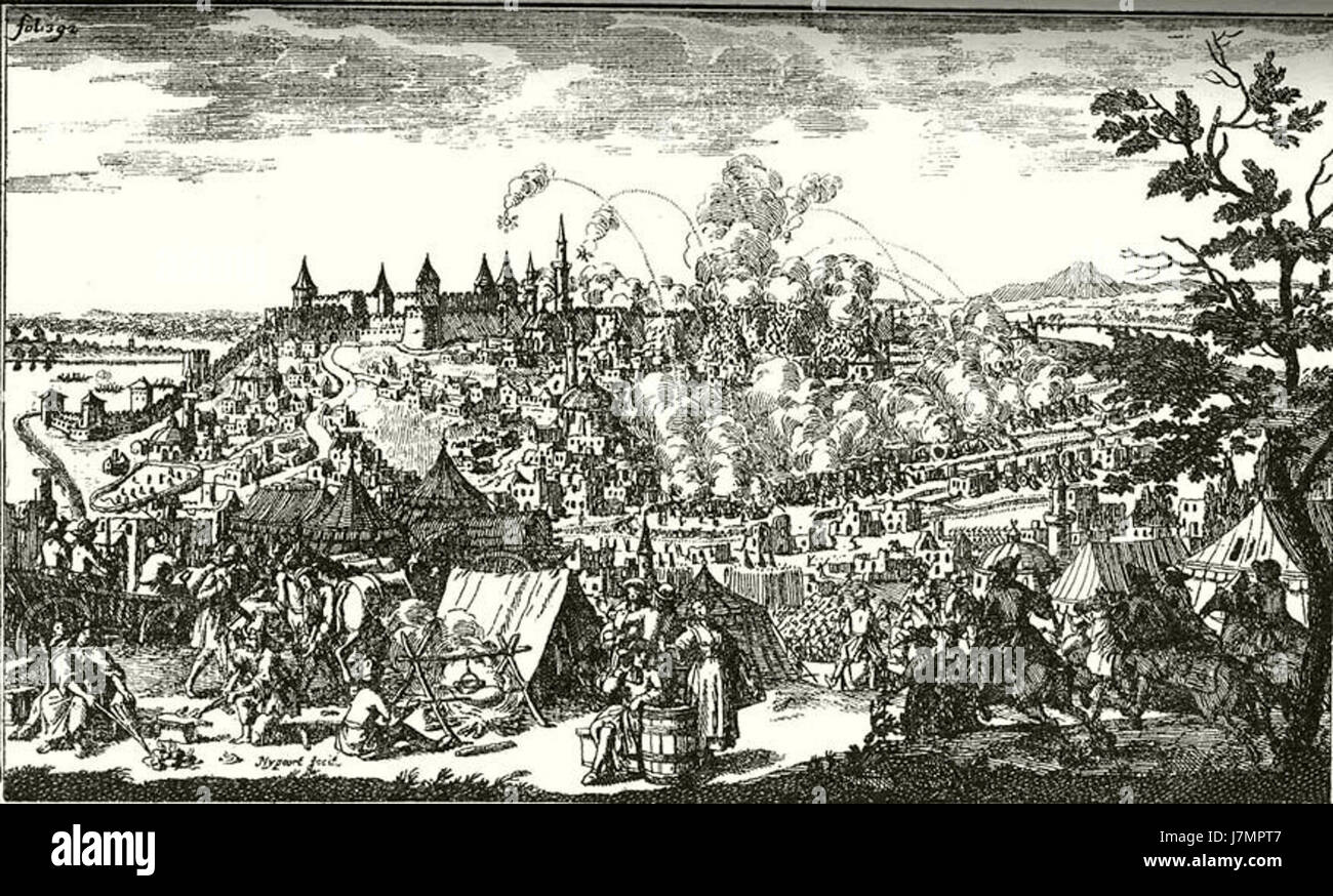 Belgrade 1688 par Adlerschwung Banque D'Images
