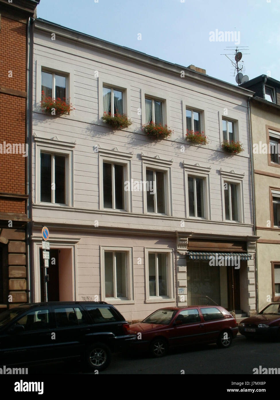 Photographie prise à Foersterstr9 à SaarbrÃ¼cken le 18 octobre 2011, documentant la scène ou le lieu à cette époque. Banque D'Images