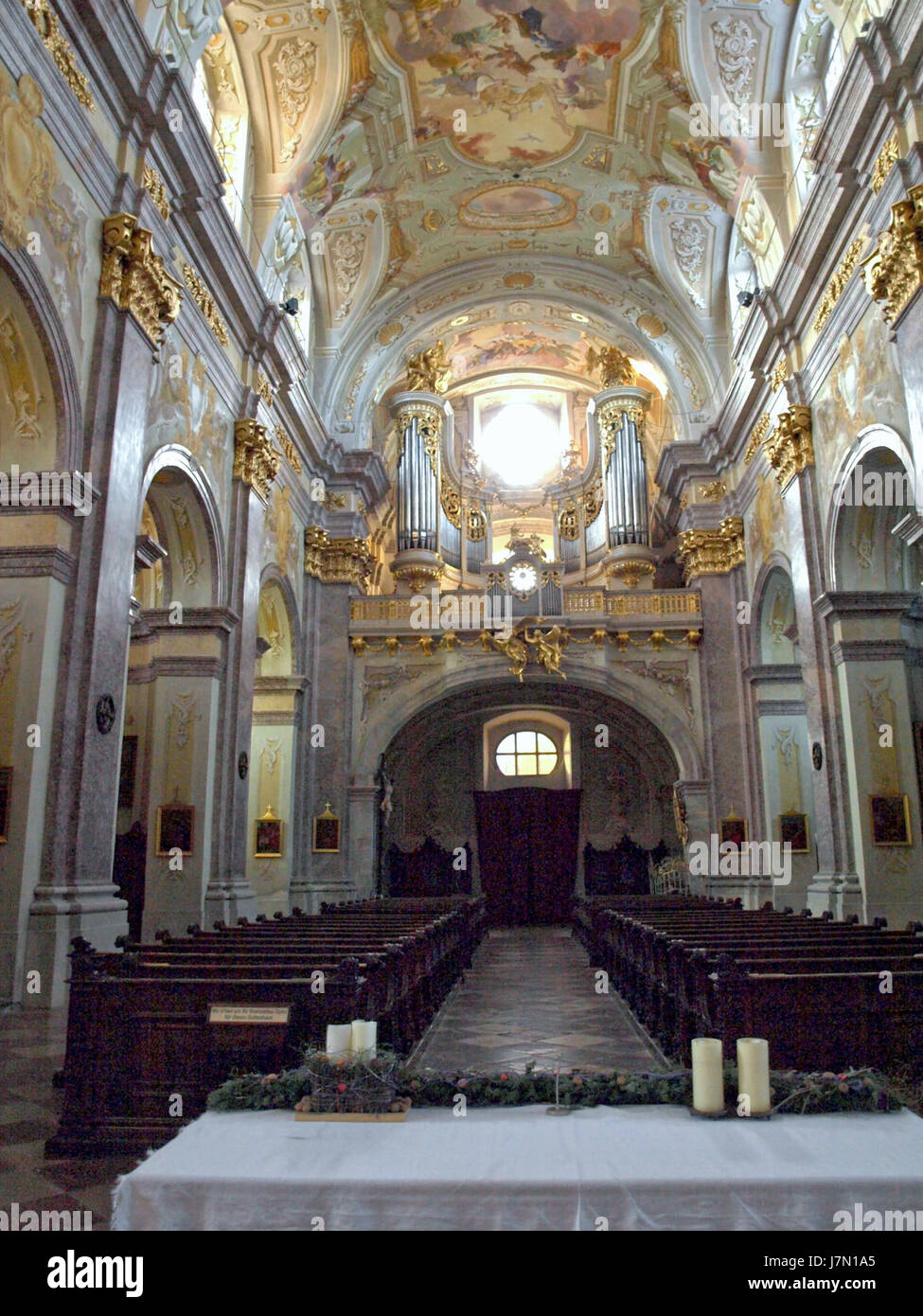 2011.12.20 04 Basilique Sonntagberg Banque D'Images 2011.12.20 04 Basilique Sonntagberg Banque D'Images