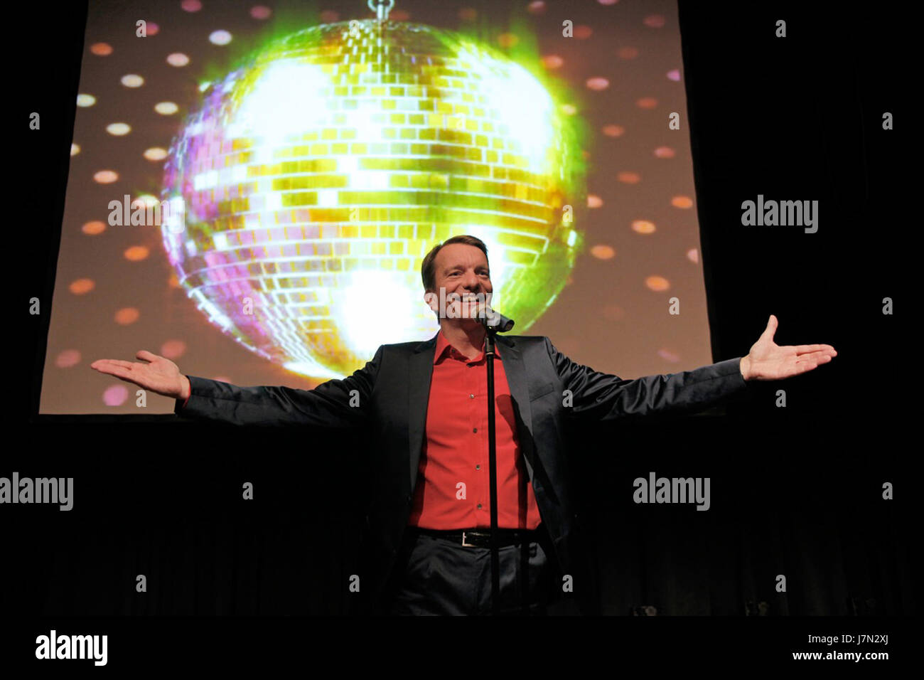 2012 0204 Bastian Sick live 1 Banque D'Images