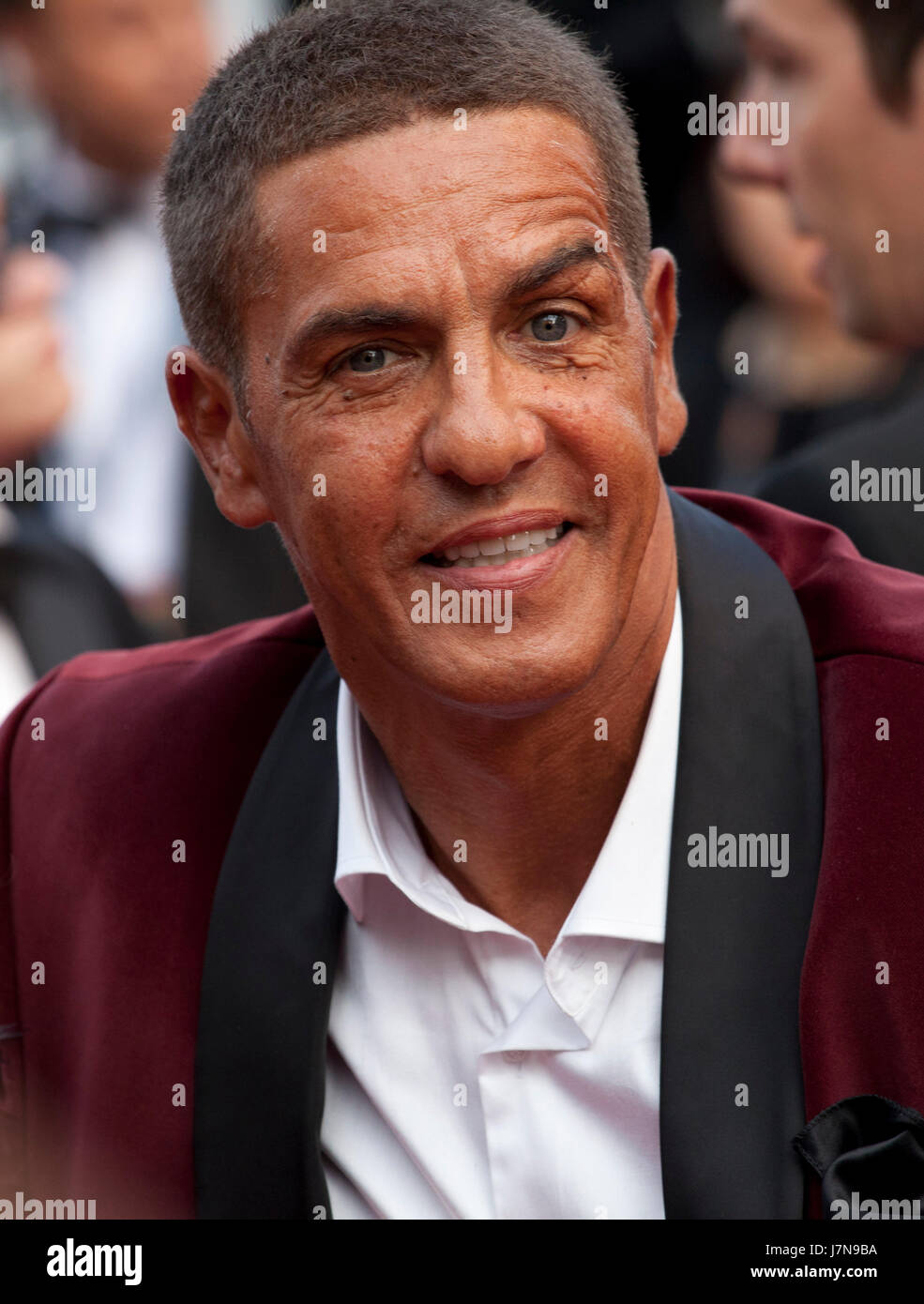 Samy Naceri à Twin Peaks en projection de gala du 70ème Festival de Cannes jeudi 25 mai 2017, Cannes, France. Crédit photo : Doreen Kennedy Banque D'Images