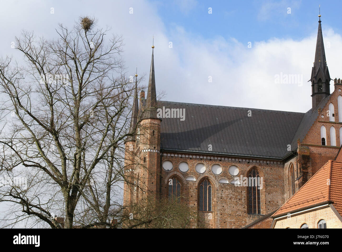 2012.02.25.111230 St Georgenkirche Wismar Banque D'Images