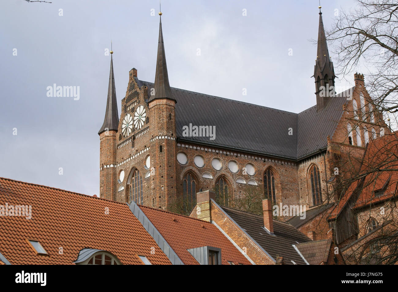 2012.02.25.111356 St Georgenkirche Wismar Banque D'Images