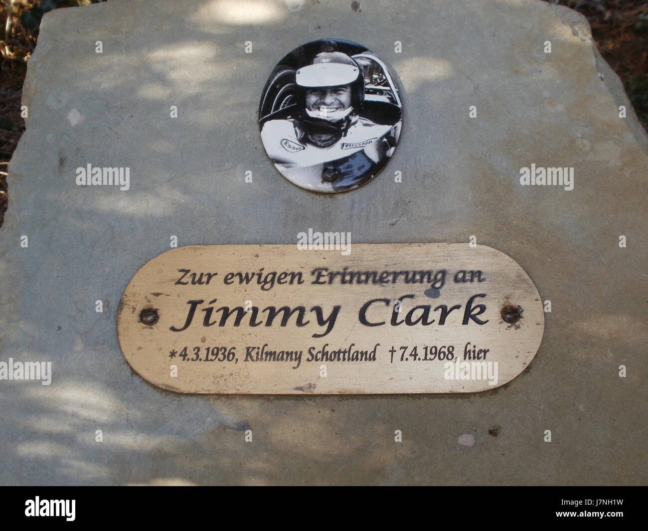 Jim Clark, faisant probablement référence à un événement ou à un moment important de l'histoire le 16 mars 2012, lié à l'individu. Un contexte plus approfondi serait nécessaire pour une description précise. Banque D'Images