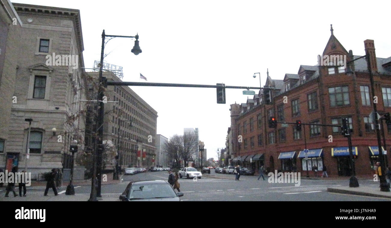 2012 HuntingtonAve GainsboroughSt Boston USA Banque D'Images