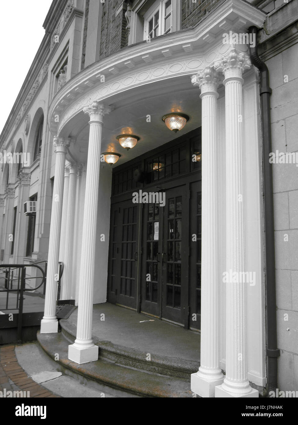 2012 BUTheater HuntingtonAve Boston Massachusetts USA porte Banque D'Images