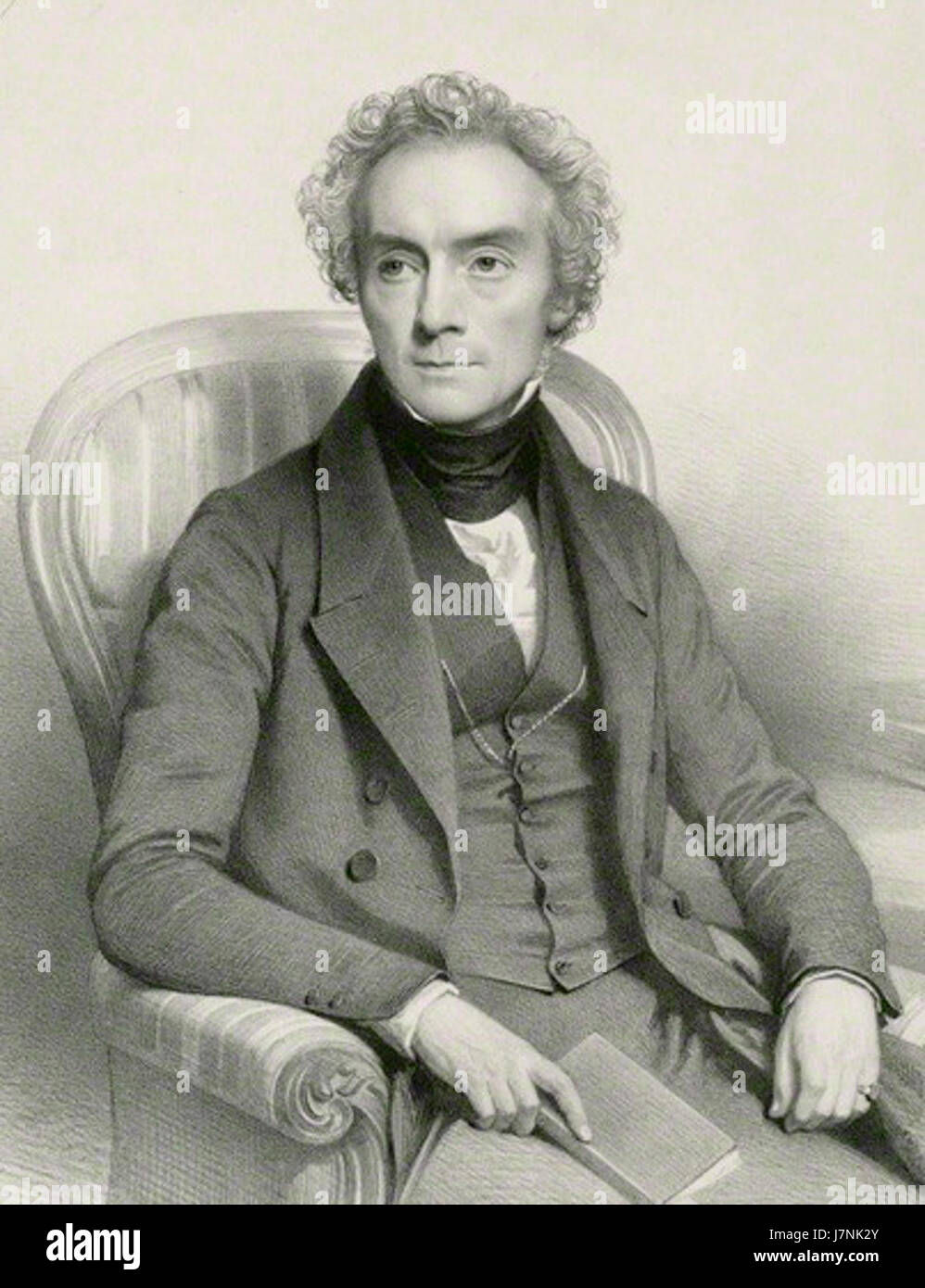 La facturation par Archibald Charles Baugniet 1846 Banque D'Images