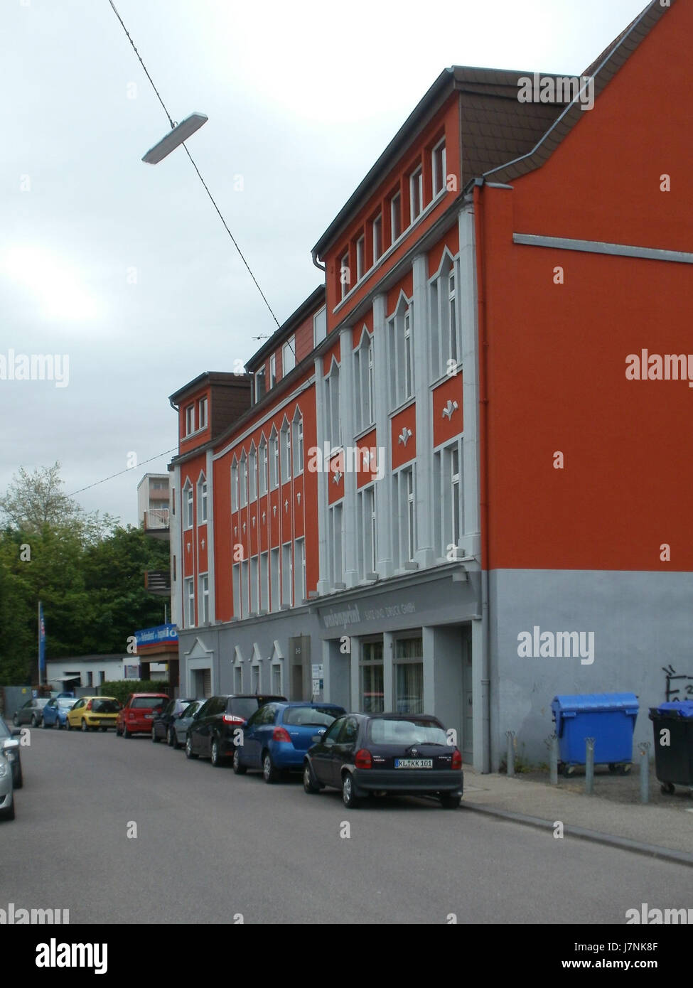 Photographie prise le 18 mai 2012 montrant Schuetzenstr. 3-5 à Saarbruecken, Allemagne, capture une scène urbaine dans la ville. Banque D'Images