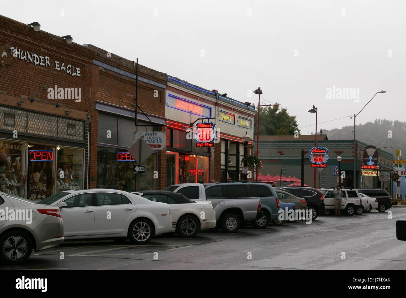 2012.09.11.172036 W Route 66 Williams Arizona USA Banque D'Images