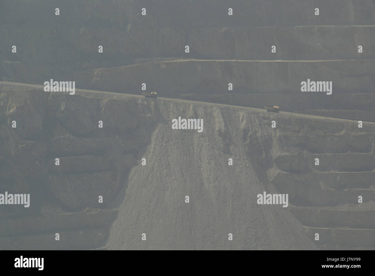 2012.09.29.104729 Bingham Canyon Utah Mines Banque D'Images