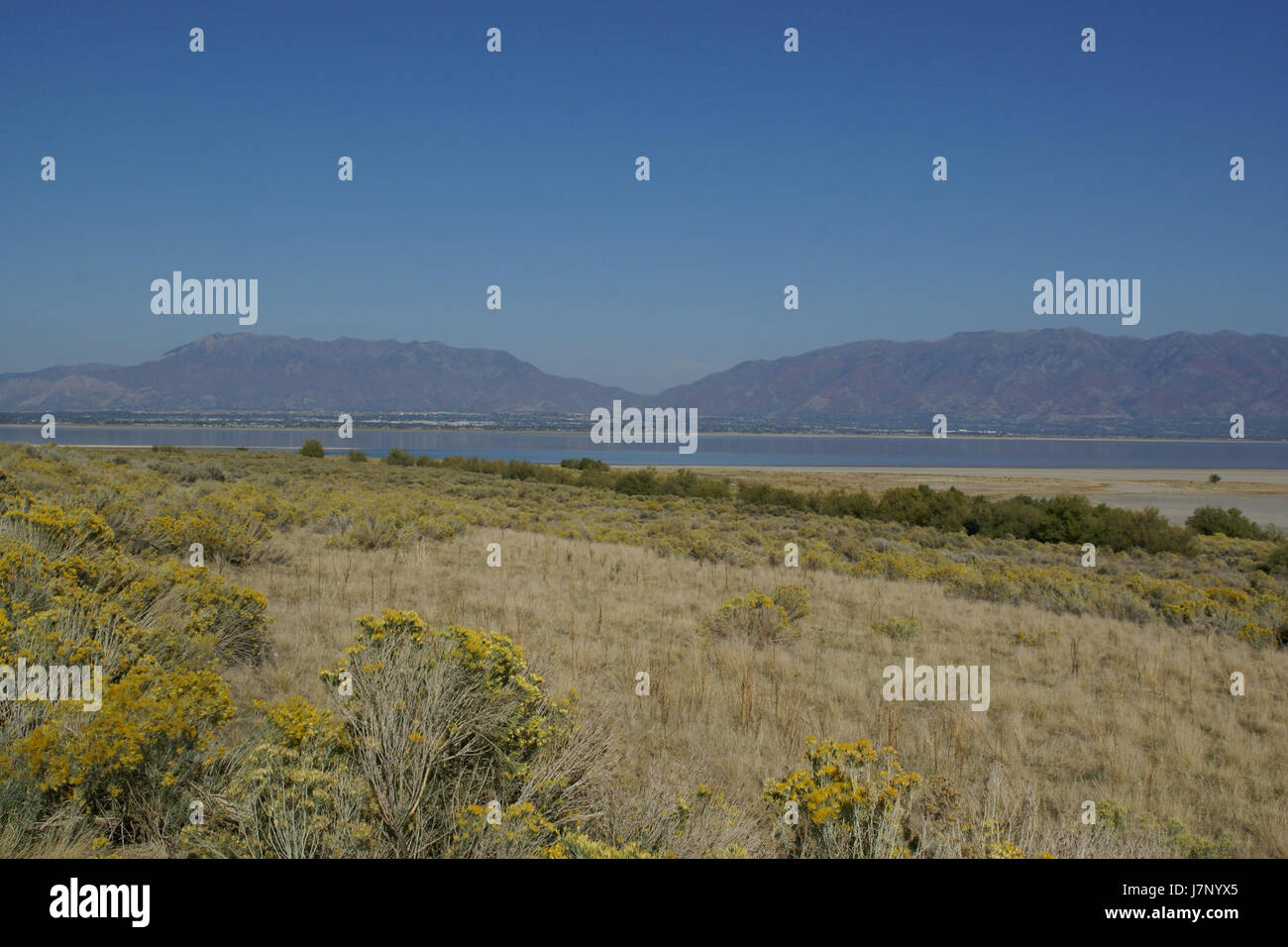 2012.10.01.152943 Voir Layton Utah Antelope Island Banque D'Images