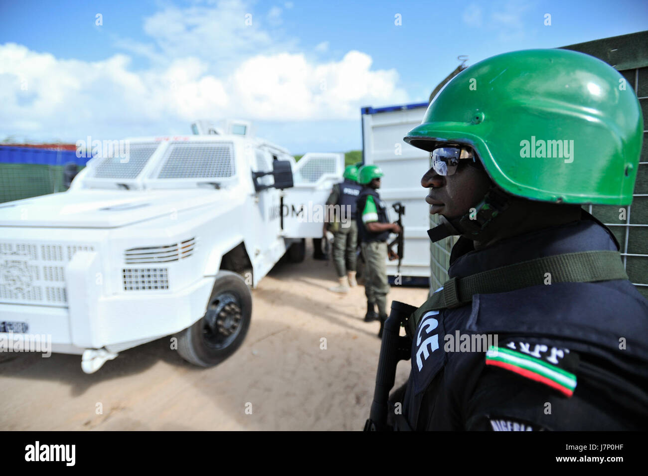 2012 10 14 Un document de la police de l'AMISOM (8090150272) Banque D'Images
