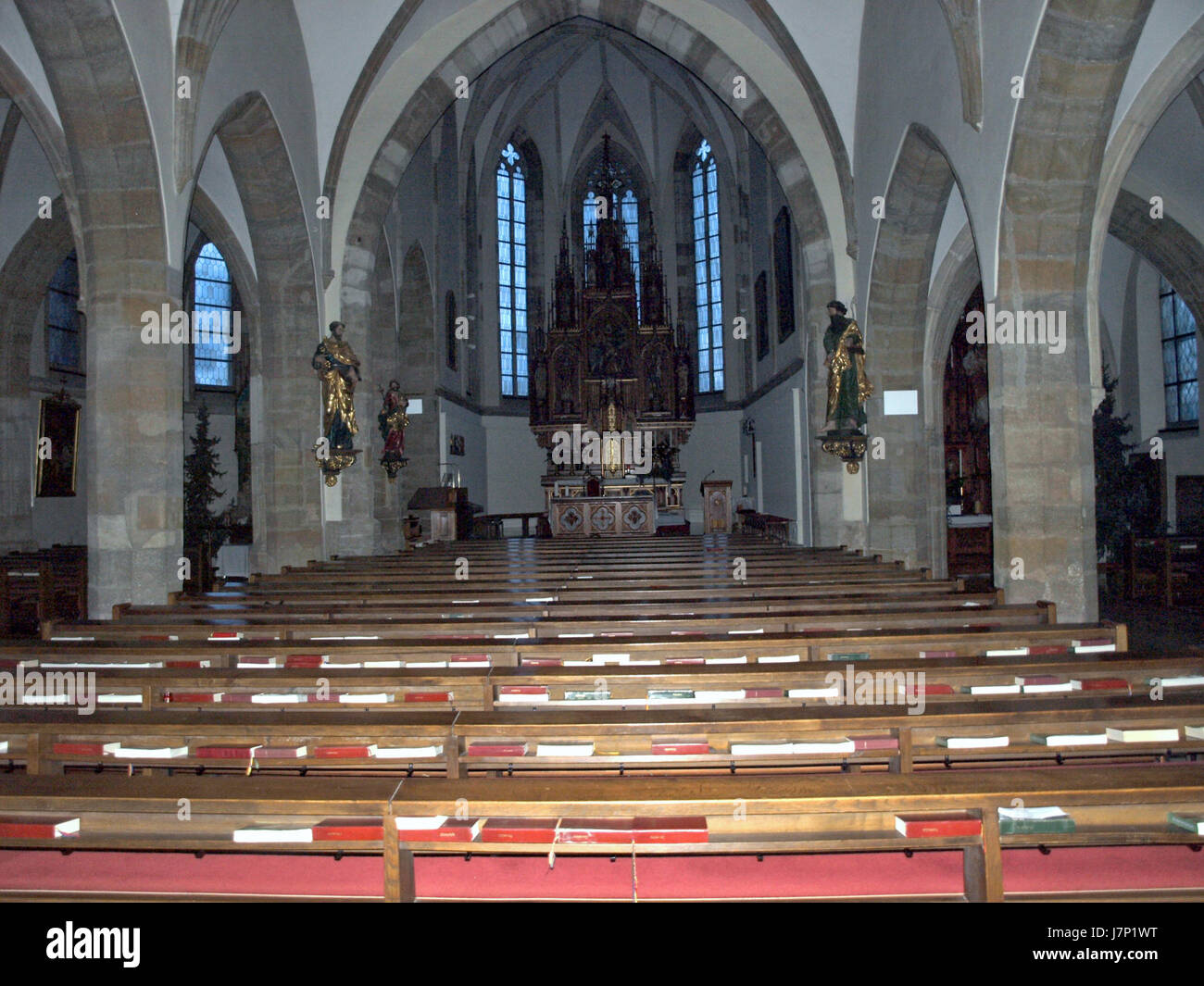 2012.12.13 Amstetten Kath. Pfarrkirche hl. Stephan 04 Banque D'Images 2012.12.13 Amstetten Kath. Pfarrkirche hl. Stephan 04 Banque D'Images