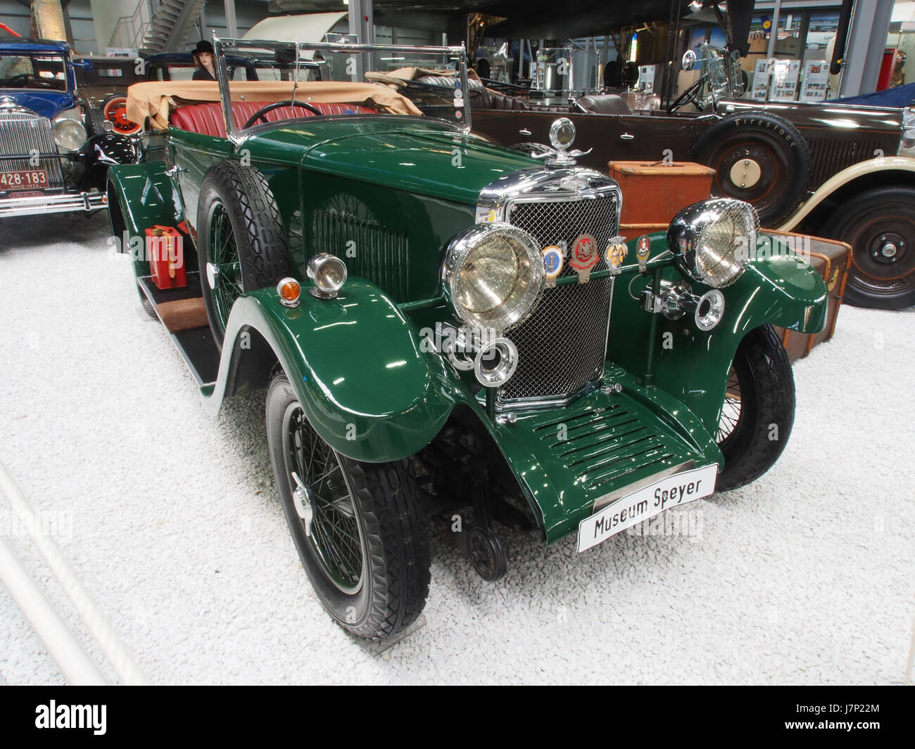 1929 Sunbeam Vert 20,9 HP Open Tourer Banque D'Images
