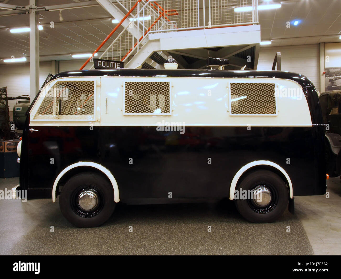 1950 DAF A10, Politie Eindhoven in het Daf Museum 10 pic Banque D'Images