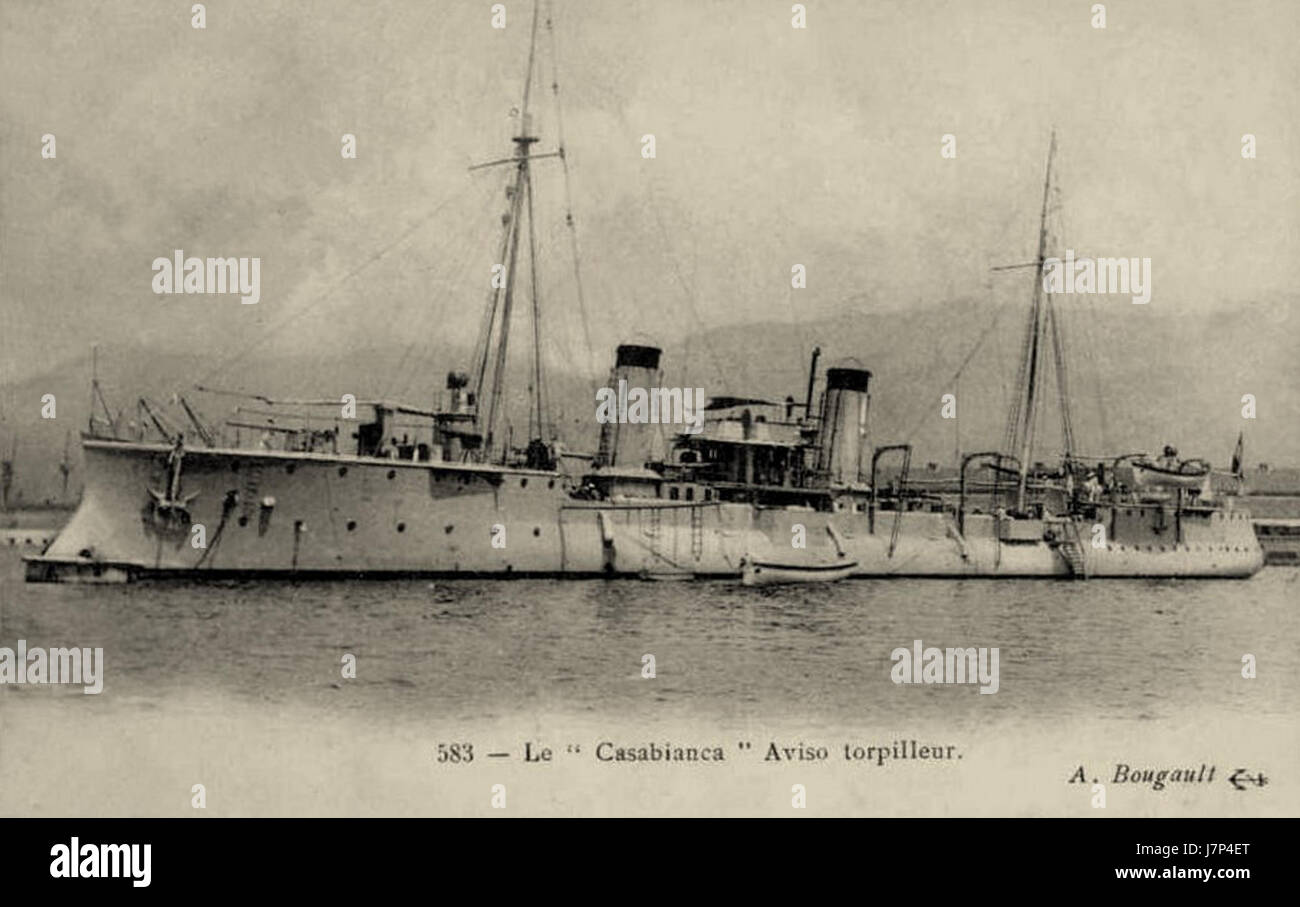 CASABIANCA MN 1w semble être une référence à une image, un événement ou un objet lié à la Casabianca, impliquant peut-être le célèbre navire de guerre français *Casabianca* ou un sujet historique connexe. Sans autre contexte, il se réfère probablement à un moment important de l'histoire navale. Banque D'Images