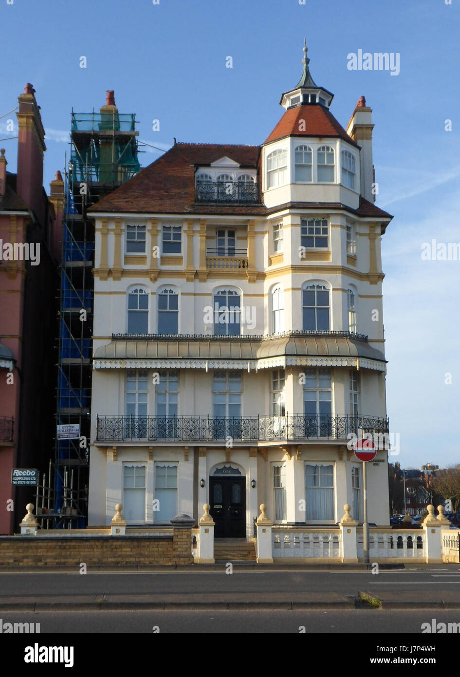 1 Jardins du Roi, Hove (NHLE 1187566 Code) (avril 2013) Banque D'Images