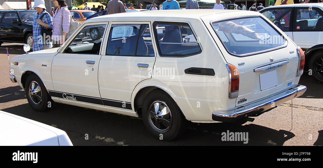 1979 Toyota Corolla Van Deluxe arrière Photo Stock - Alamy