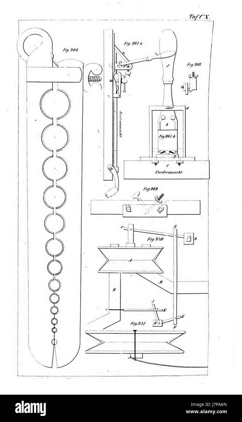 Orgelbaukunst Atlas 110 Tafel Banque D'Images