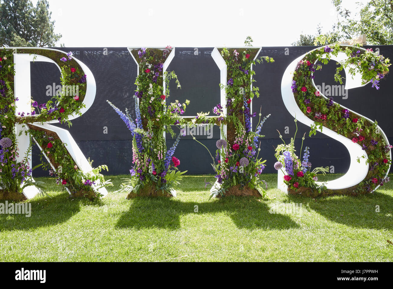 RHS Chelsea Flower Show 2017 Show Gardens Banque D'Images