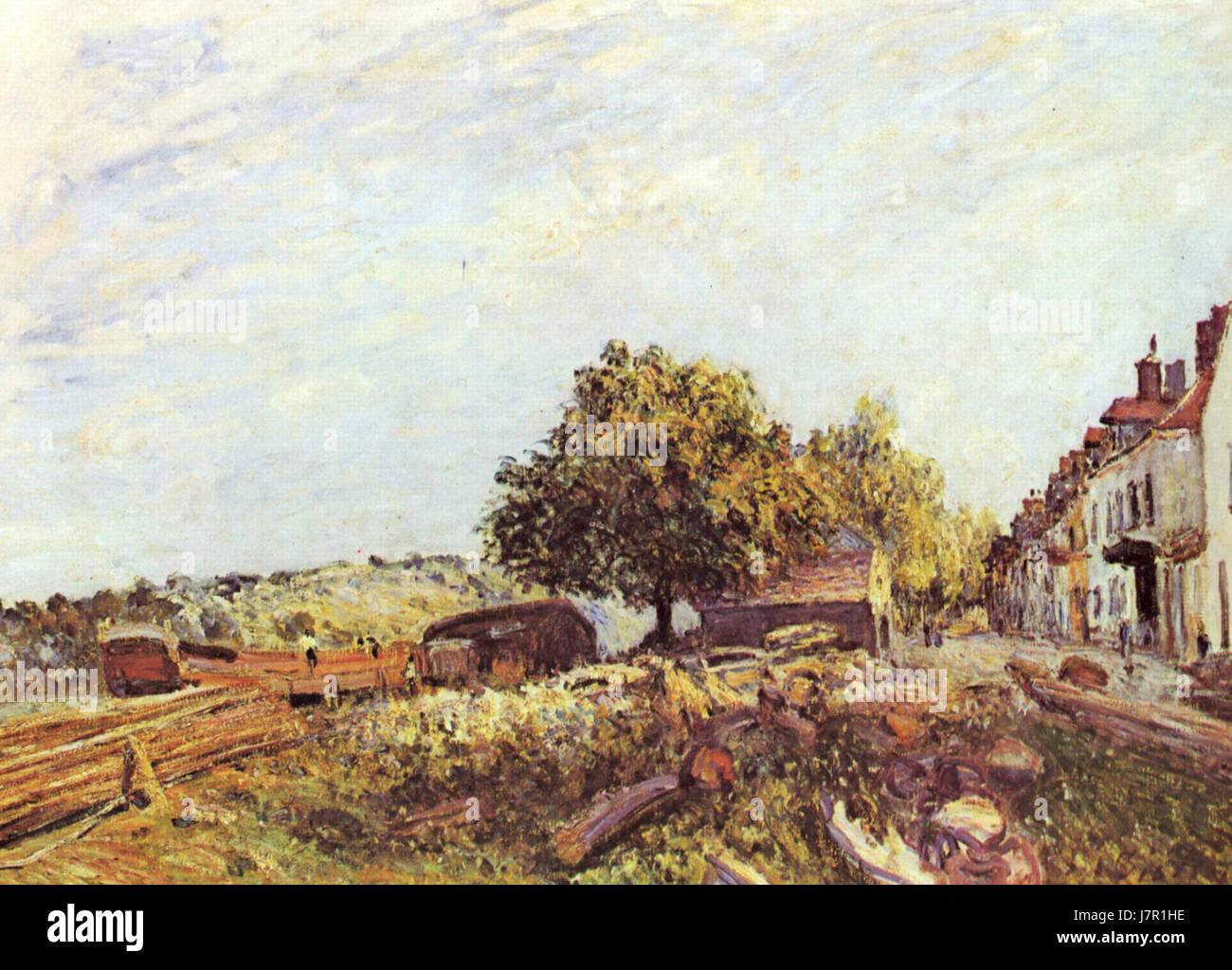 Alfred Sisley 051 Banque D'Images