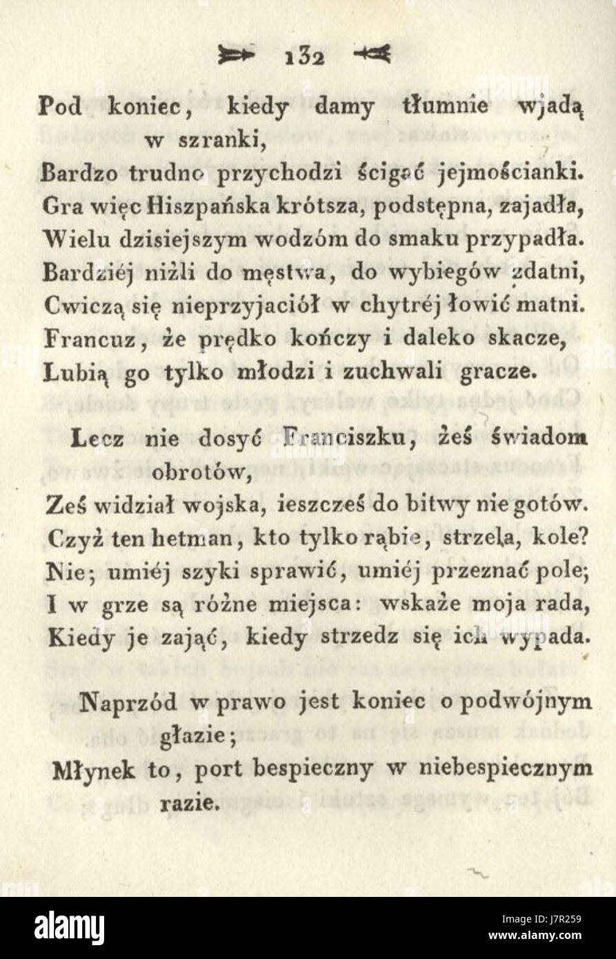 Adam Mickiewicz Poezye 1822 S132 Banque D'Images