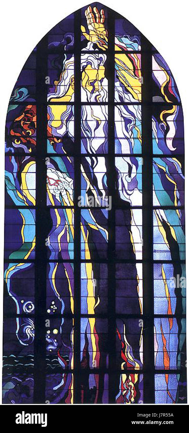 « BOG Ojciec » (Dieu le Père) est une œuvre de l'artiste et dramaturge polonais Stanisław Wyspiański. Cette pièce explore des thèmes religieux et est considérée comme l'une de ses contributions artistiques importantes au début du XXe siècle, reflétant la culture et la spiritualité polonaises. Banque D'Images