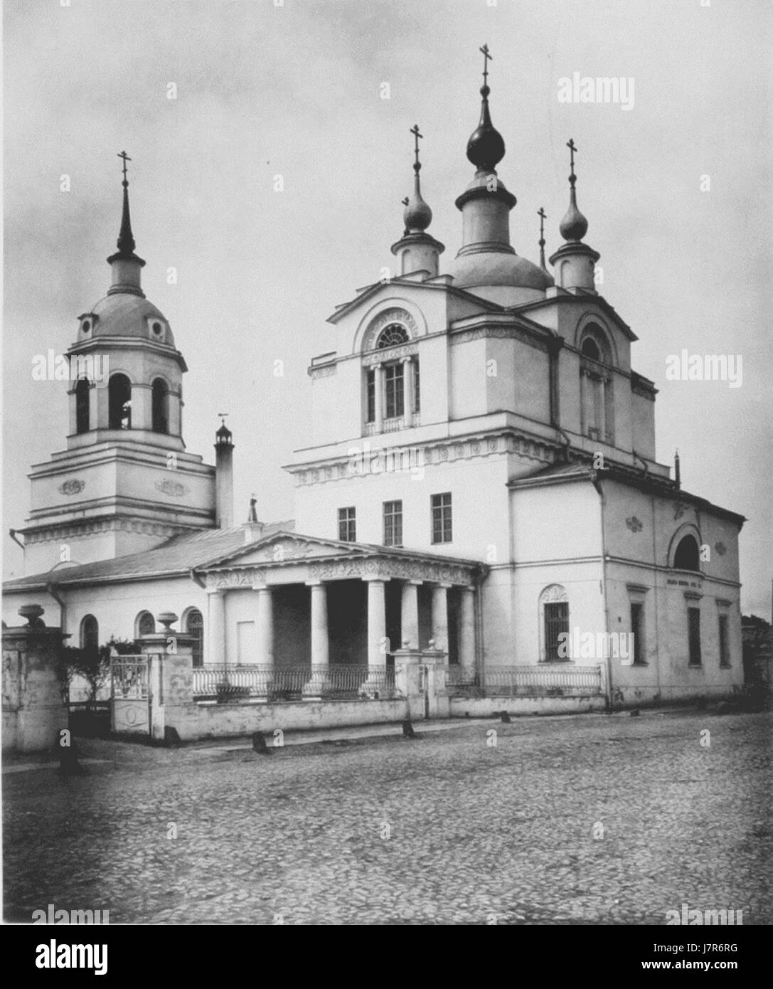 Église Notre Dame de Krasnoe Selo 00 Protection dans Banque D'Images