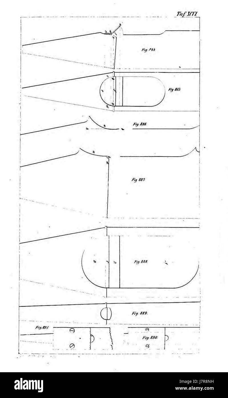 Une illustration de 'Atlas Orgelbaukunst', montrant la conception et l'artisanat de la construction d'orgues au XIXe siècle. Banque D'Images