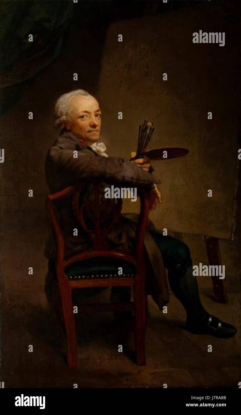 Anton Graff im Alter von 58 Jahren 1794 oder 1795 Banque D'Images