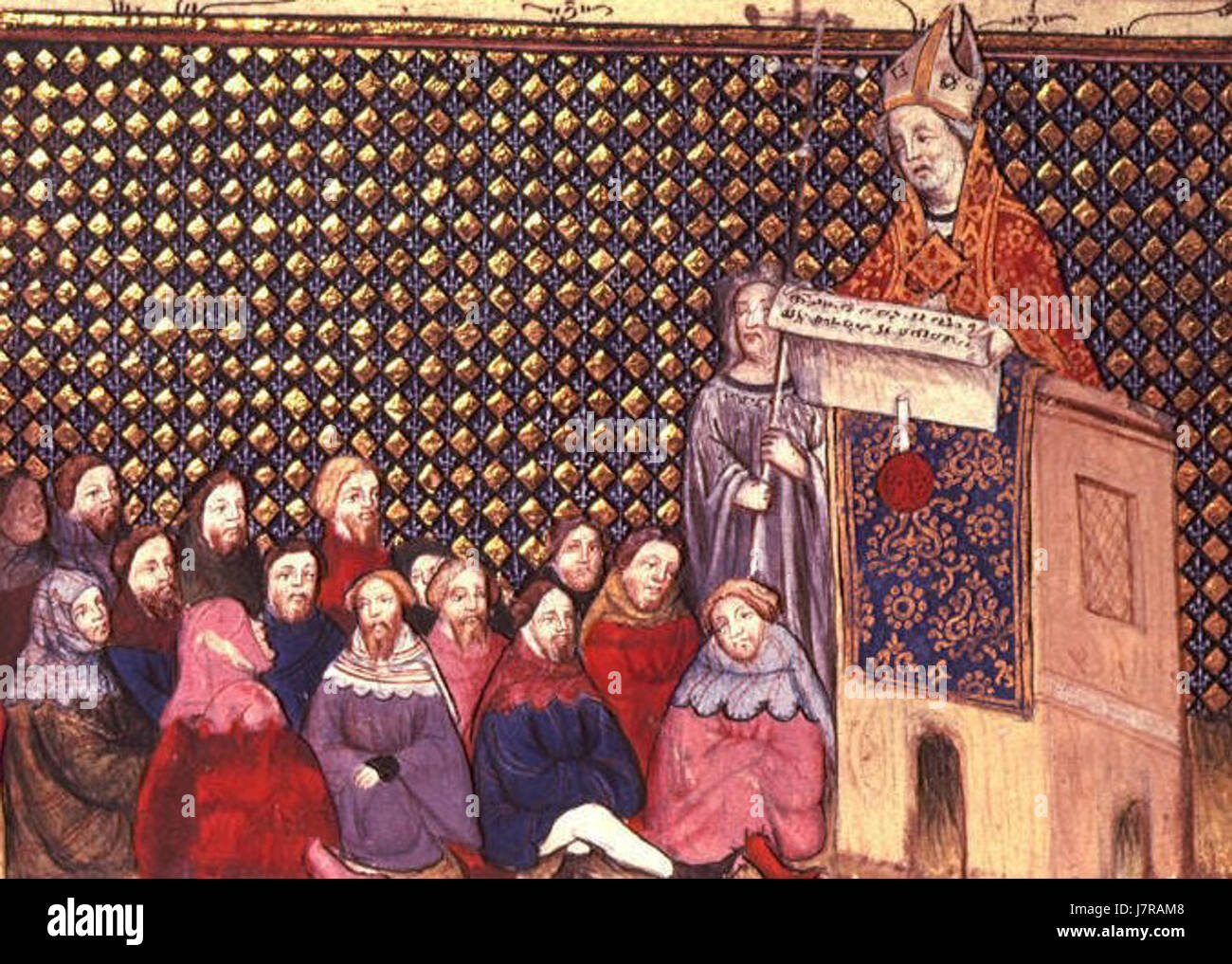 Prédication d'Arundel Banque D'Images