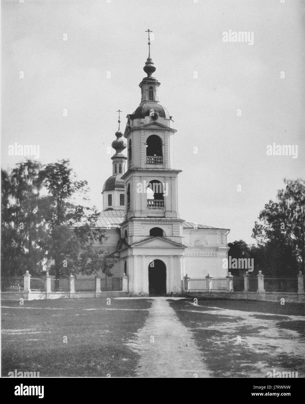 Église de l'entrée de la Theotokos sur le Temple en Semyonovskoye Banque D'Images