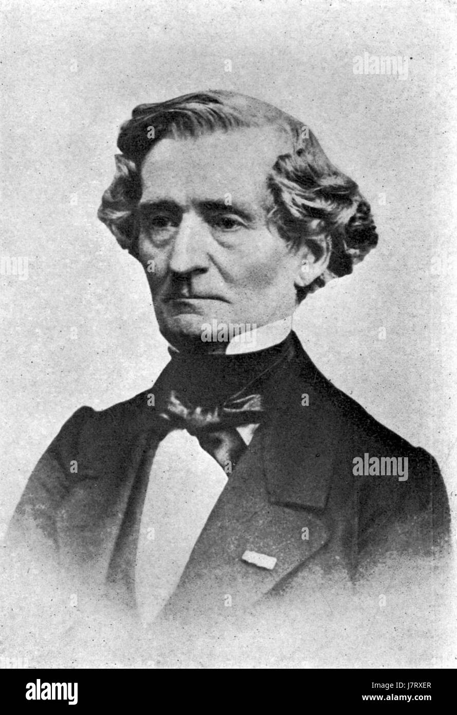 Berlioz Banque d'images noir et blanc - Alamy