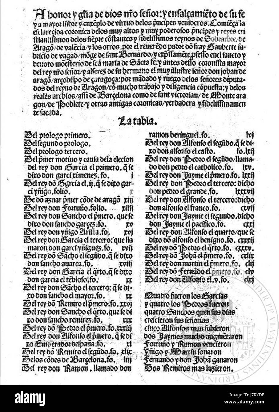 Le 'Crónica de Aragón' est un document historique qui relate l'histoire du Royaume d'Aragon. Il couvre les événements majeurs, les dirigeants et les développements culturels dans la région tout au long de son histoire. Banque D'Images Le 'Crónica de Aragón' est un document historique qui relate l'histoire du Royaume d'Aragon. Il couvre les événements majeurs, les dirigeants et les développements culturels dans la région tout au long de son histoire. Banque D'Images