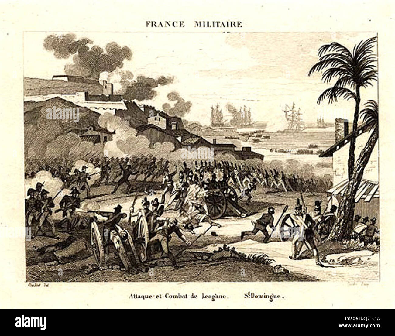 Bataille de Léognan 1794 Banque D'Images