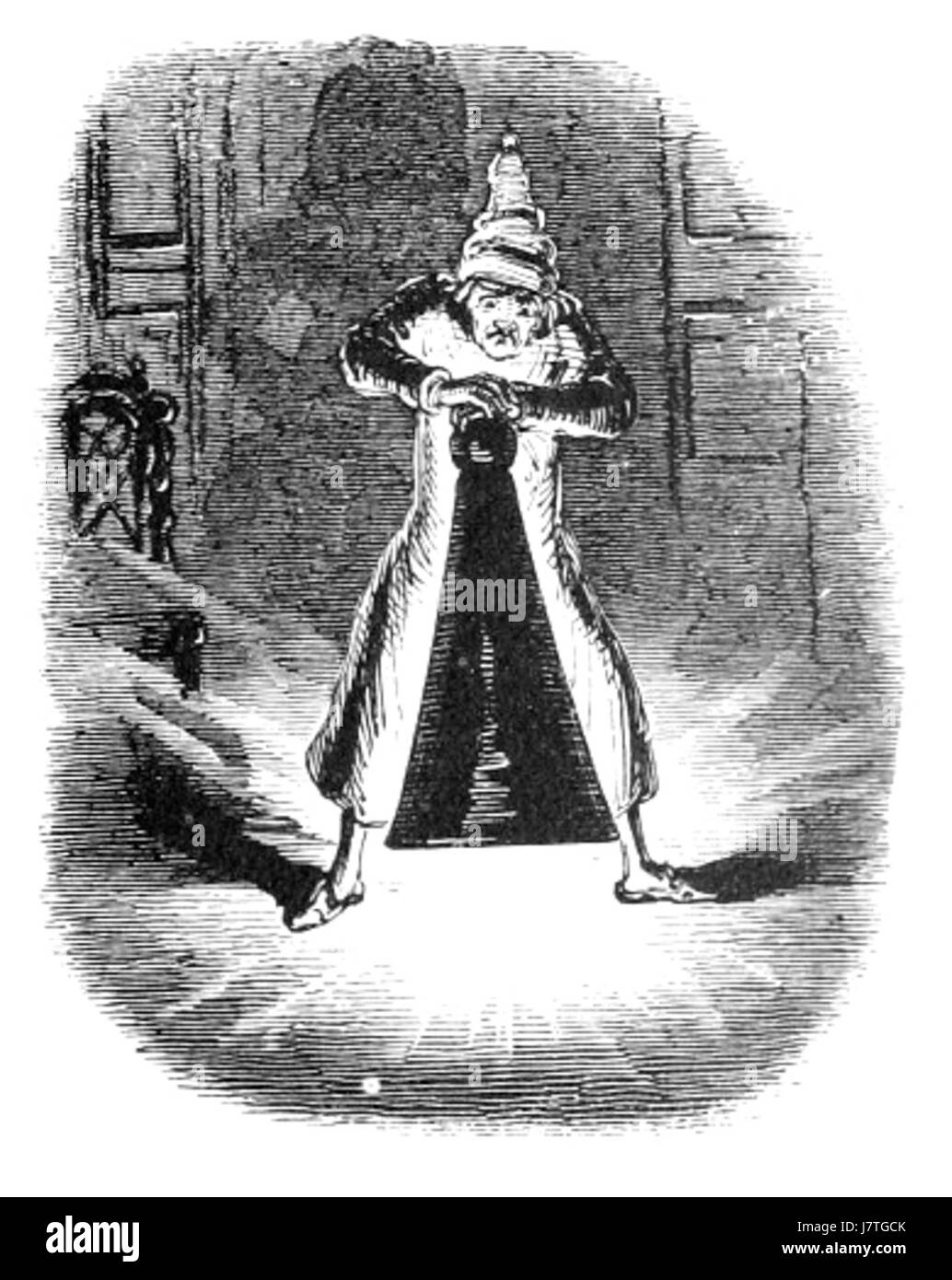 Une page de la publication de 1843 de 'A Christmas Carol' de Charles Dickens, présentant la 89ème page du roman. Cette histoire de Noël classique explore les thèmes de la rédemption, de la générosité et de l'esprit de Noël. Banque D'Images