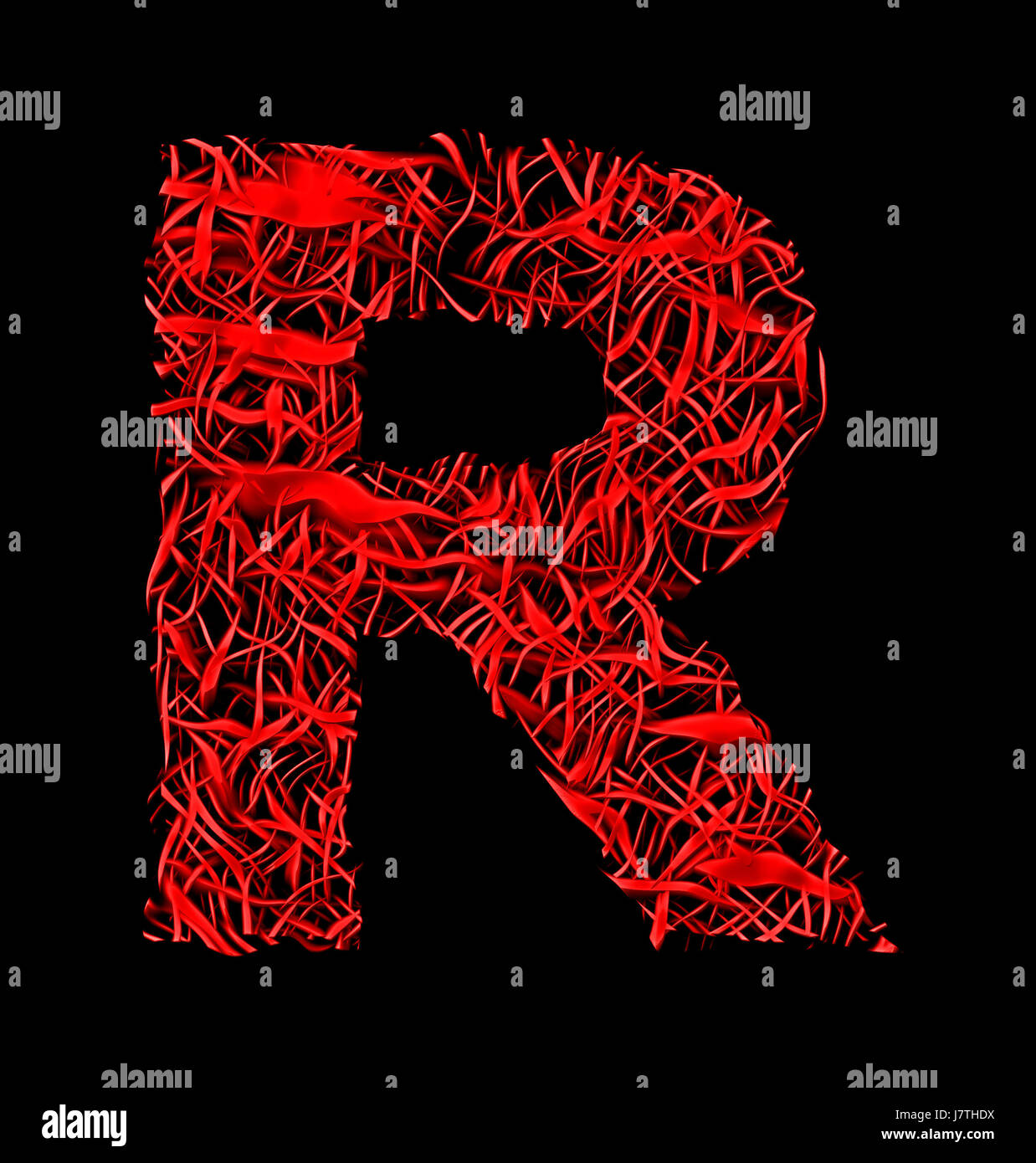 lettre r style