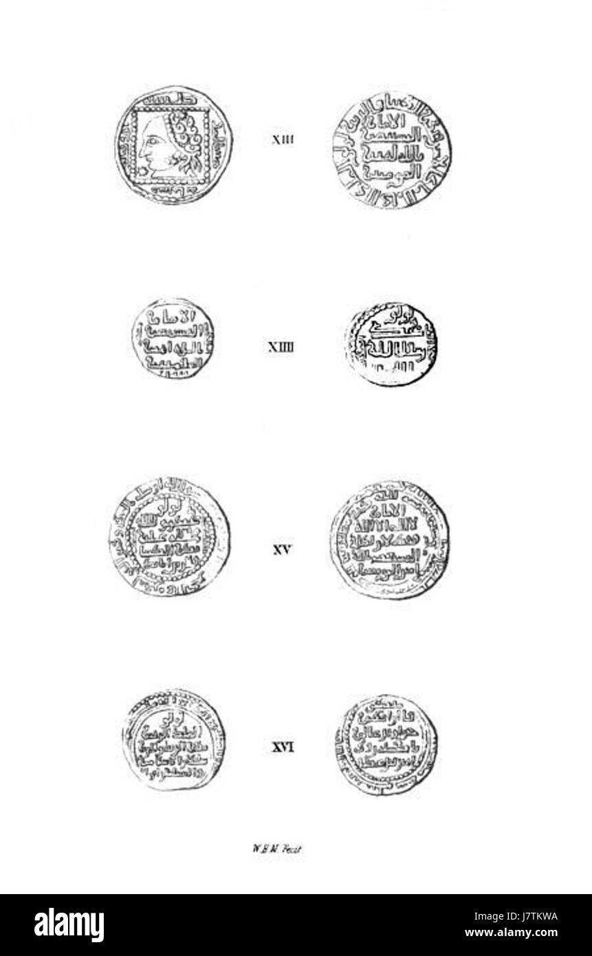 Les pièces de monnaie atabeg font référence à la monnaie utilisée pendant la dynastie Atabeg, mettant souvent en valeur les aspects culturels et politiques de l'époque. Ces pièces sont importantes dans l'étude de l'économie et de l'histoire islamiques médiévales. Banque D'Images