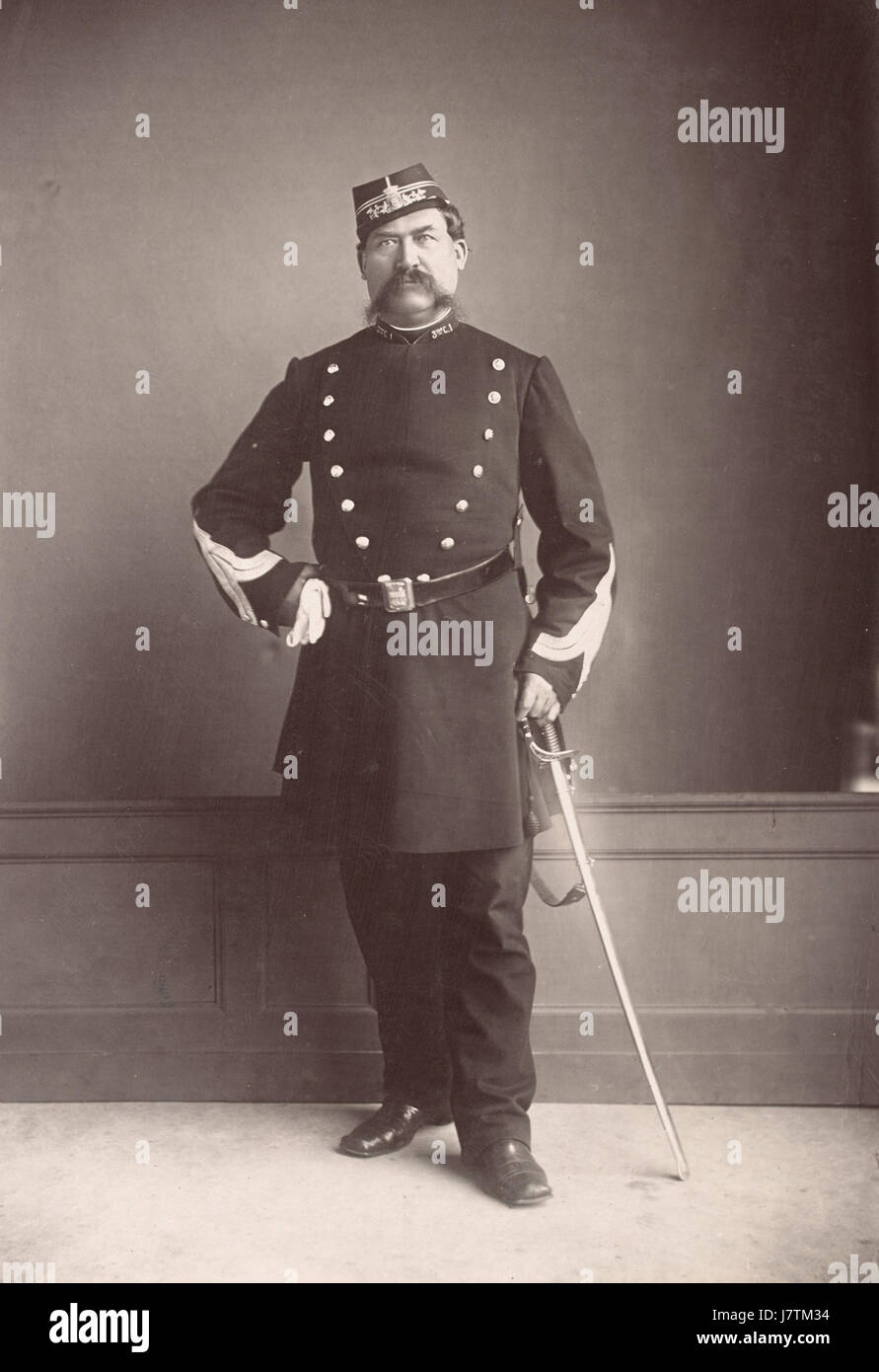 Le brigadier de gardiens de la paix Banque D'Images