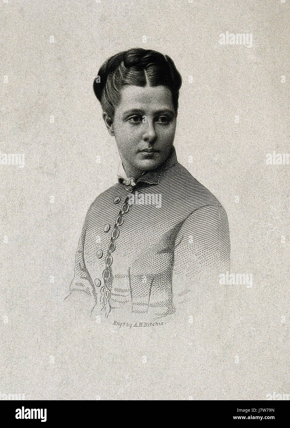 Annie Besant, par A. H. Ritchie Banque D'Images