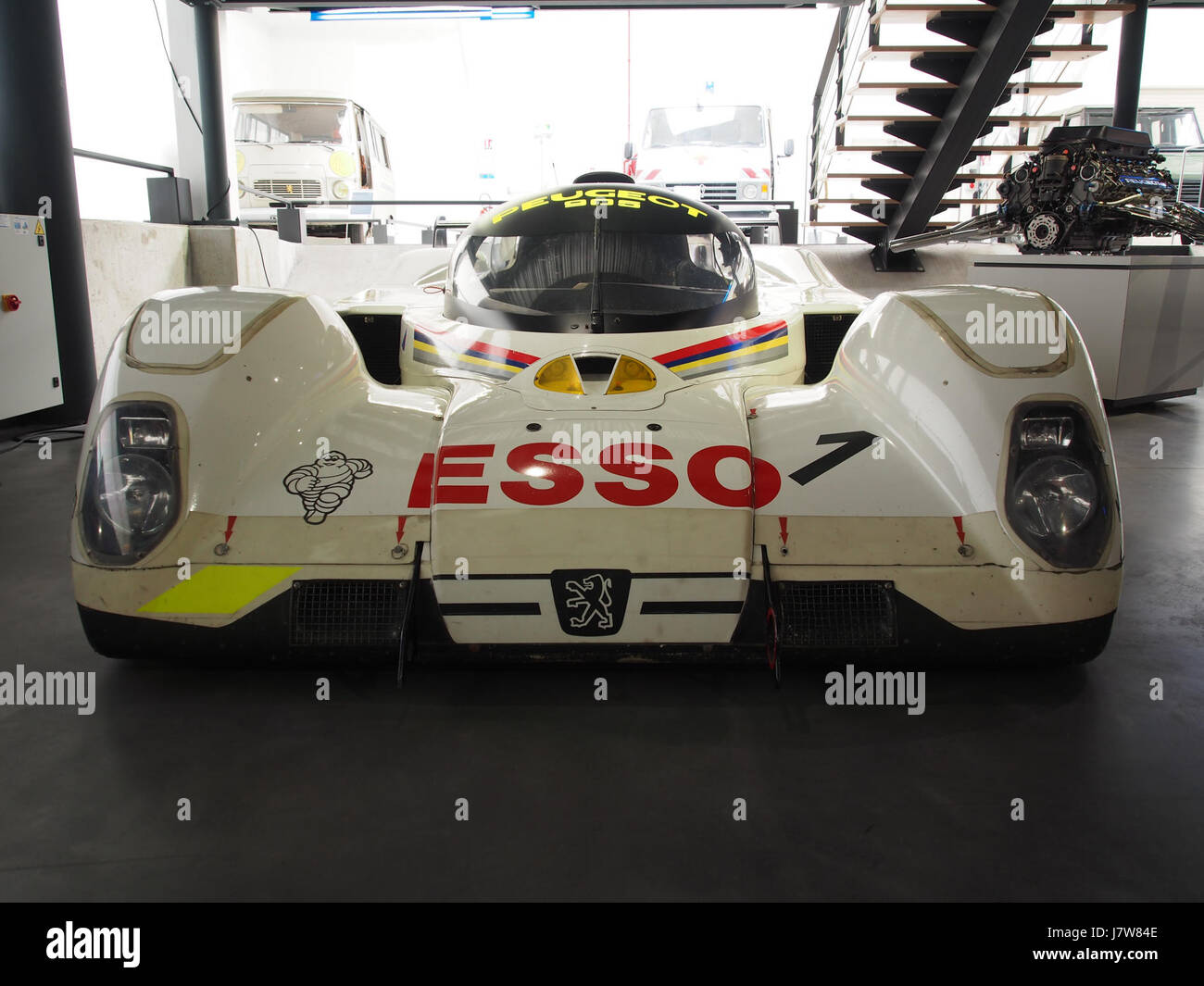 1992 Peugeot 905 Evolution 1.7 Le mans winner, entraîné par Yannick Dalmas, Derek Warwick et Mark Blundell photo 1 Banque D'Images