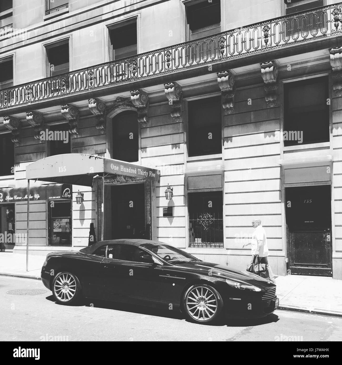 135West58th Street View Banque D'Images