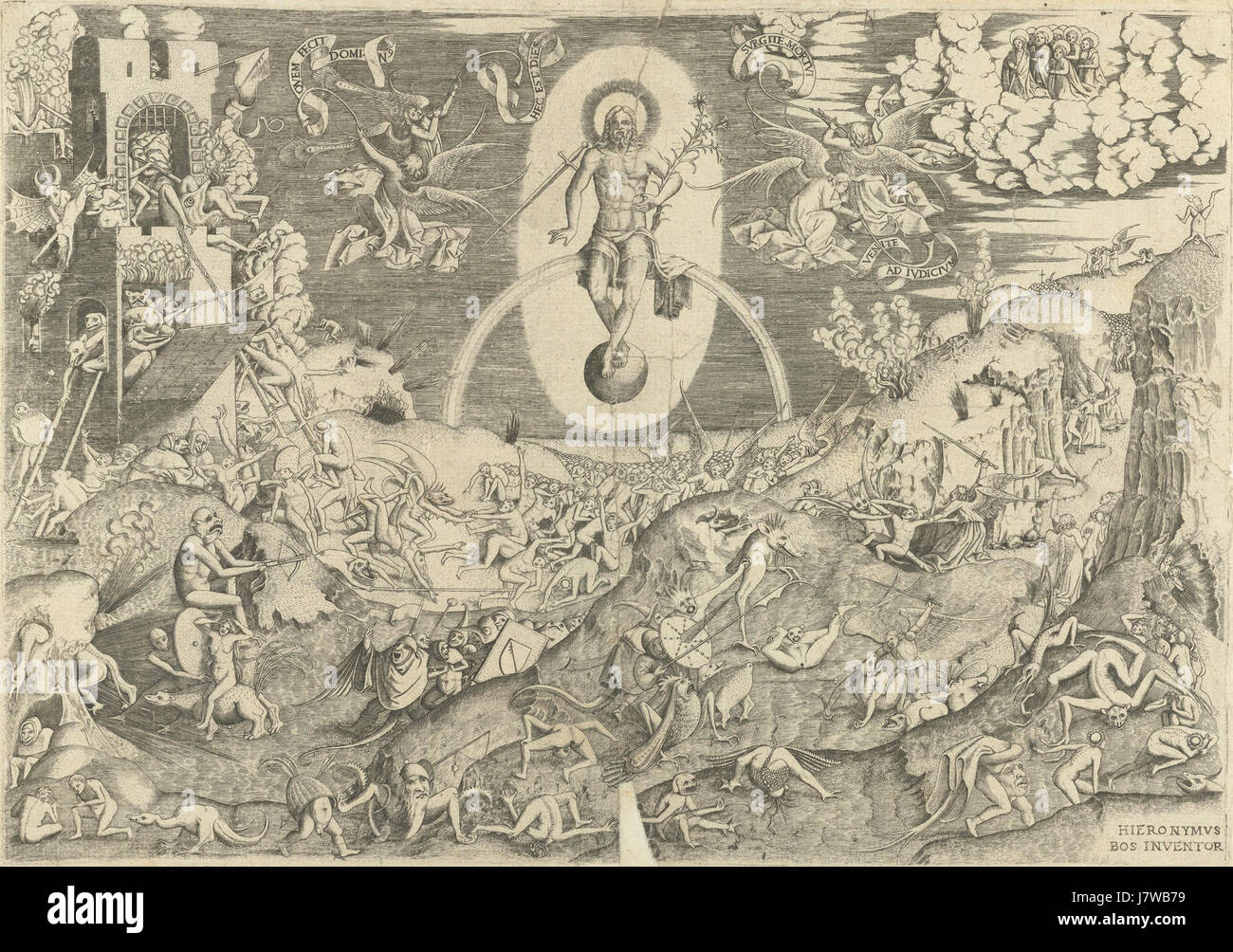 Cette œuvre est une reproduction d'une œuvre d'Alaert du Hamel, un artiste flamand du XVIe siècle connu pour ses peintures religieuses et de genre détaillées. La reproduction conserve le style et la technique d'origine, reflétant l'accent mis par l'artiste sur les thèmes religieux et la vie quotidienne en Flandre. Banque D'Images