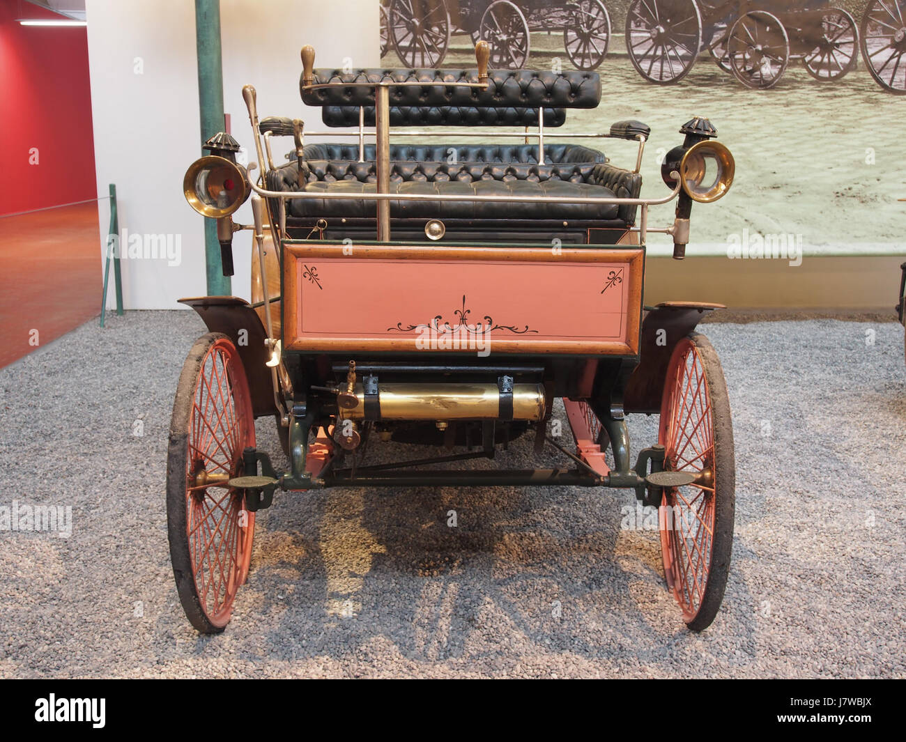 1893 Phaetonnet Peugeot Type 8, 2 cylindres, 3hp, 1282cm3, 20km/h, photo 1 Banque D'Images