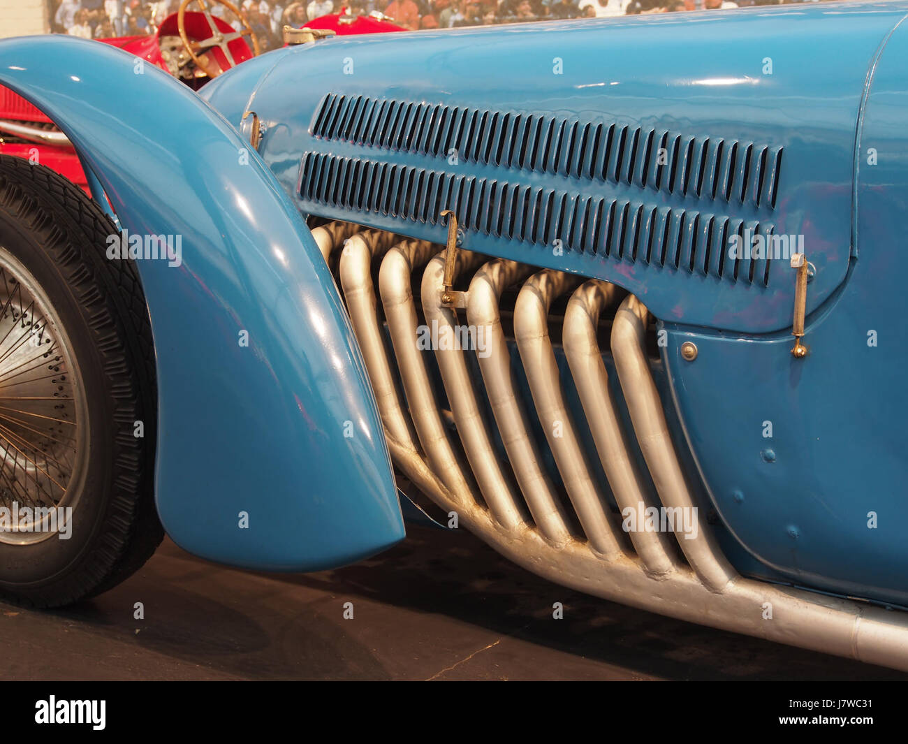 1938 Bugatti Type 59 GP 50B, 8 cylindres, 4741cm3, 400hp, 300km/h, photo 4 Banque D'Images
