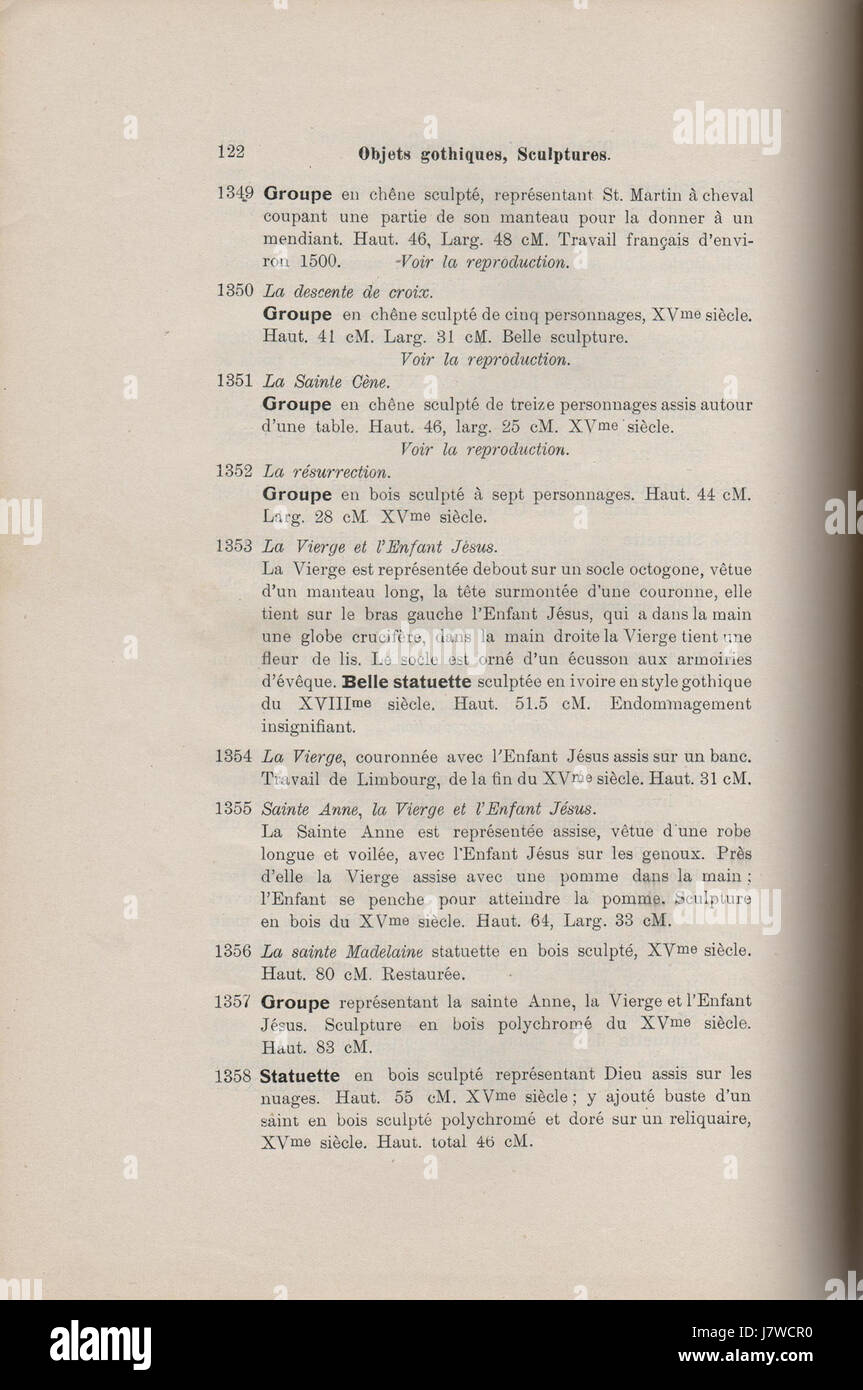 F.W. Collections Ross, La Haye, A. Durand, Paris et coll., p 122 Banque D'Images